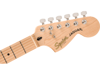 Squier Affinity Series[REG] Jaguar[REG], Maple Fingerboard, White Pickguard, Mystic Metallic Brown click to zoom image