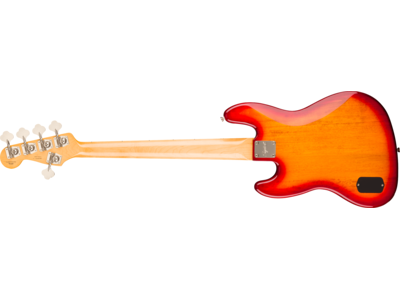 Squier Classic Vibe[TM] Active '70s Jazz Bass[REG] V, Laurel Fingerboard, White Pearloid Pickguard, Sienna Sunburst click to zoom image