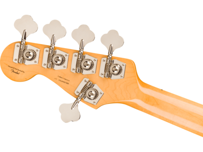 Squier Classic Vibe[TM] Active '70s Jazz Bass[REG] V, Laurel Fingerboard, White Pearloid Pickguard, Sienna Sunburst click to zoom image
