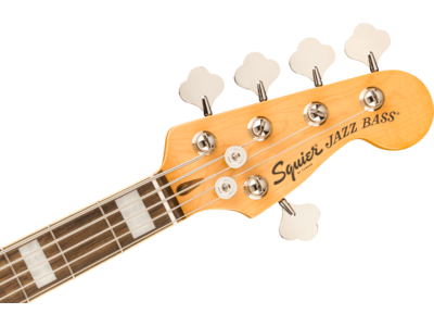 Squier Classic Vibe[TM] Active '70s Jazz Bass[REG] V, Laurel Fingerboard, White Pearloid Pickguard, Sienna Sunburst click to zoom image