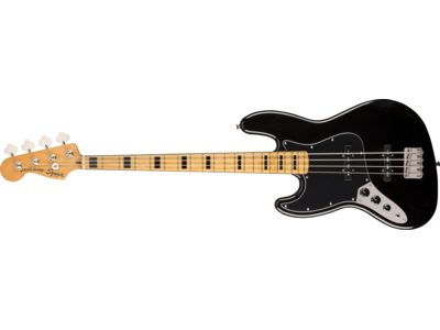 Squier Classic Vibe '70s Jazz Bass® Left-Handed, Maple Fingerboard, Black