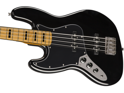 Squier Classic Vibe '70s Jazz Bass[REG] Left-Handed, Maple Fingerboard, Black click to zoom image