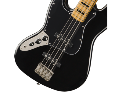 Squier Classic Vibe '70s Jazz Bass[REG] Left-Handed, Maple Fingerboard, Black click to zoom image