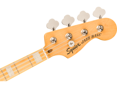 Squier Classic Vibe[TM] Active '70s Jazz Bass[REG], Maple Fingerboard, Parchment Pickguard, Ocean Turquoise click to zoom image