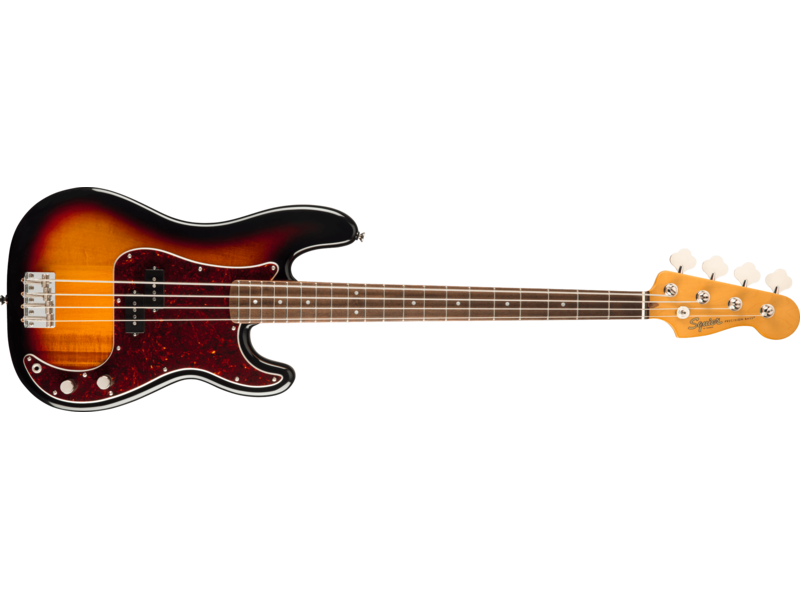 Squier Classic Vibe '60s Precision Bass[REG], Laurel Fingerboard, 3-Color Sunburst click to zoom image