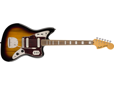 Squier Classic Vibe '70s Jaguar®, Laurel Fingerboard, 3-Color Sunburst