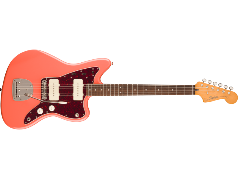 Squier Classic Vibe[TM] '60s Jazzmaster[REG], Laurel Fingerboard, Tortoishell Pickguard, Tahitian Coral click to zoom image