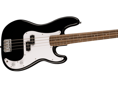 Squier Squier Sonic[REG] Precision Bass[REG], Laurel Fingerboard, White Pickguard, Black click to zoom image