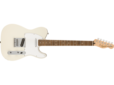 Squier Affinity Series® Telecaster®, Laurel Fingerboard, White Pickguard, Olympic White 
