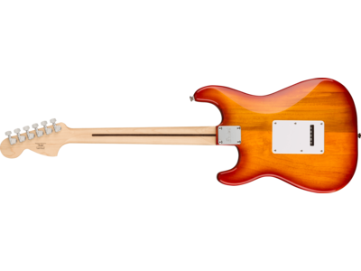 Squier Affinity Series[REG] Stratocaster[REG] FMT HSS, Maple Fingerboard, White Pickguard, Sienna Sunburst click to zoom image