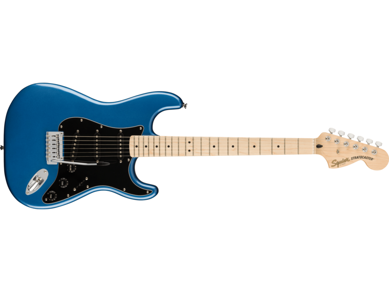 Squier Affinity Series[REG] Stratocaster[REG], Maple Fingerboard, Black Pickguard, Lake Placid Blue click to zoom image