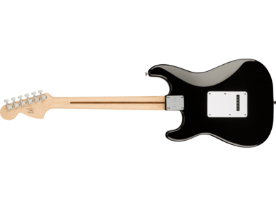 Squier Affinity Series[REG] Stratocaster[REG], Maple Fingerboard, White Pickguard, Black click to zoom image