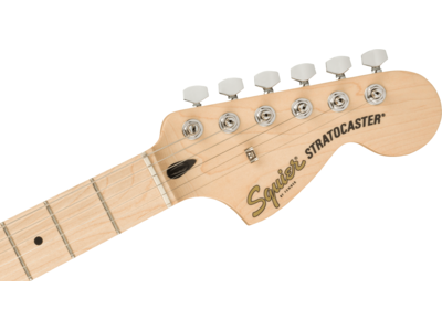 Squier Affinity Series[REG] Stratocaster[REG], Maple Fingerboard, White Pickguard, Black click to zoom image