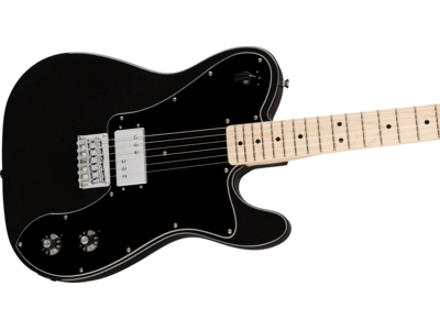 Squier Paranormal Esquire[REG] Deluxe, Maple Fingerboard, Black Pickguard, Metallic Black click to zoom image