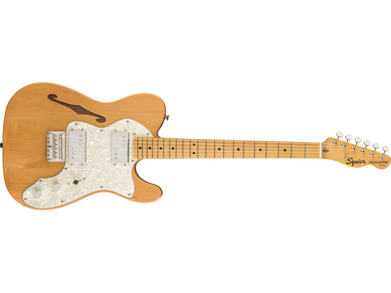 Squier Classic Vibe '70s Telecaster[REG] Thinline, Maple Fingerboard, Natural click to zoom image
