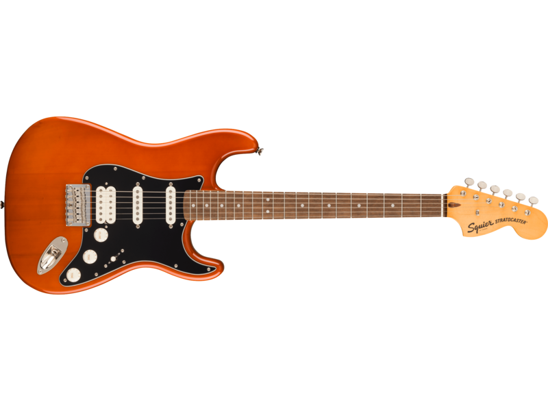 Squier Classic Vibe[TM] '70s Stratocaster[REG] HT HSS, Laurel Fingerboard, Black Pickguard, Mocha click to zoom image
