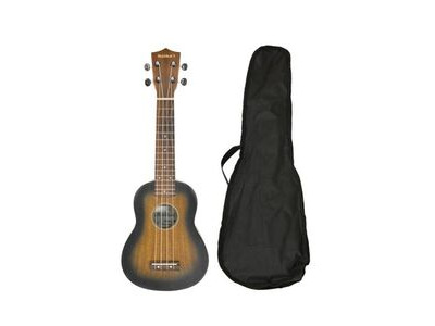 Aria Maikai MKU1 Soprano Ukulele with Bag, Brown Sunburst click to zoom image