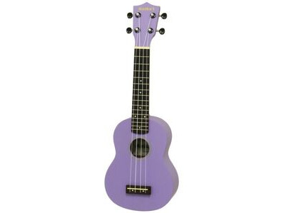 Aria Maikai MKU1 Soprano Ukulele with Bag, Purple 