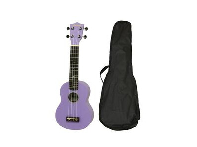 Aria Maikai MKU1 Soprano Ukulele with Bag, Purple click to zoom image