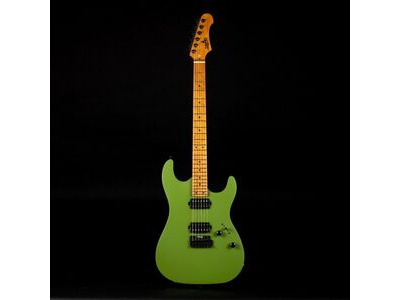Jet JS500 MGR Electric Guitar Matte Green &ndash; Roasted Maple Neck HH 