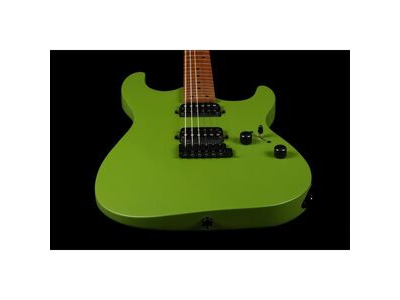 Jet JS500 MGR Electric Guitar Matte Green β Roasted Maple Neck HH click to zoom image