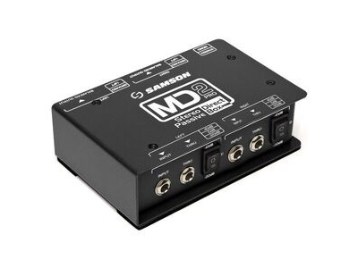 Samson S-Max MD2Pro Stereo Passive Direct Box click to zoom image