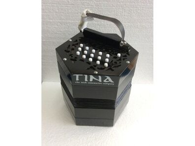 The Irish Concertina Company Tina Concertina Black 