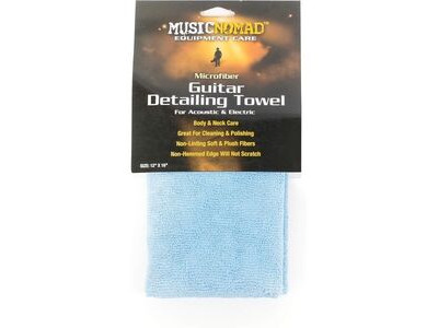 Music Nomad MN202 Microfibre Guitar Detailing Towel – Guitar Cleaning Cloth