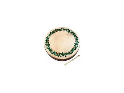 Waltons 8" Bodhran Shamrock 