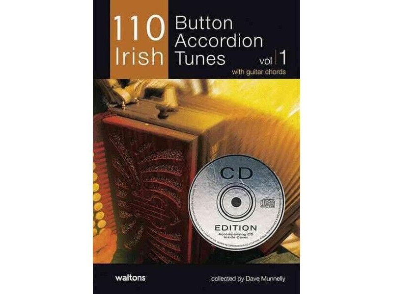 Waltons 110 Button Accordion Tunes (CD Edition) click to zoom image