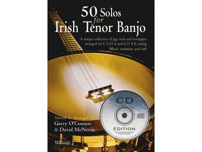 Waltons 50 Solos For Irish Tenor Banjo (CD Edition) 