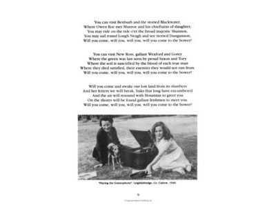 Waltons Ireland The Songs Volume 3 (Lyrics Melody Chords) click to zoom image