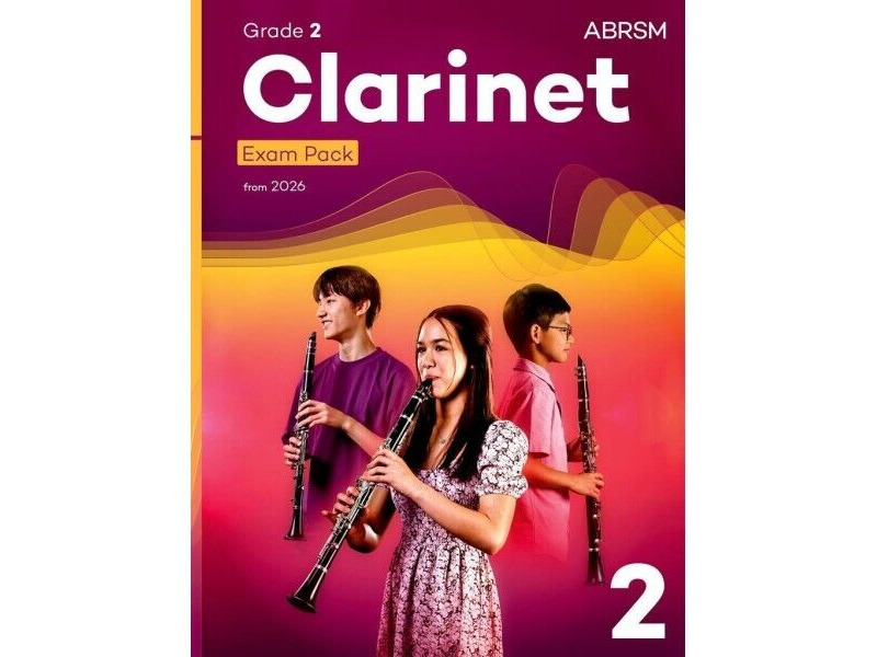 ABRSM Clarinet Exam Pack from 2026 Grade 2 click to zoom image