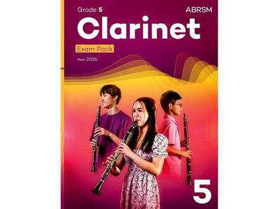 ABRSM Clarinet Exam Pack from 2026 Grade 5