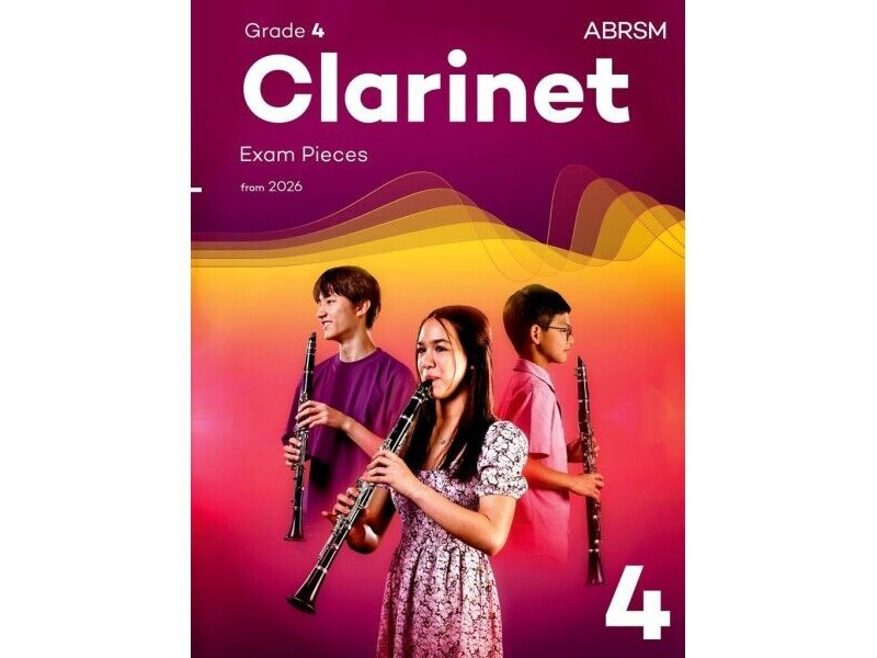 ABRSM Clarinet Exam Pieces from 2026 Grade 4 click to zoom image