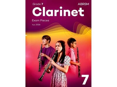 ABRSM Clarinet Exam Pieces from 2026 Grade 7