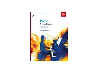 ABRSM Piano Exam Pieces 2021 &amp; 2022 - Grade 5 (Book Only) 