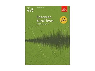 ABRSM Specimen Aural Tests  Grades 4 &amp; 5 (with audio) 