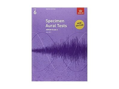 ABRSM Specimen Aural Tests New Edition Grade 6 