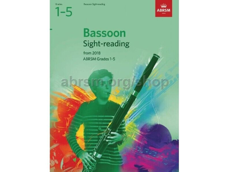 ABRSM Bassoon Sight Reading From 2018 Grade 1-5 click to zoom image