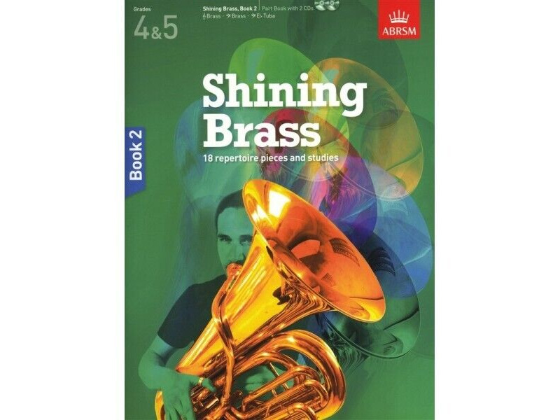ABRSM Shining Brass: Book 2 Part and 2 CDs click to zoom image