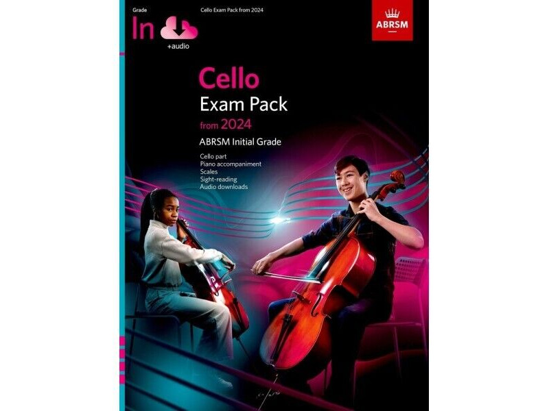 ABRSM Cello Exam Pack 2024, Initial Grade click to zoom image