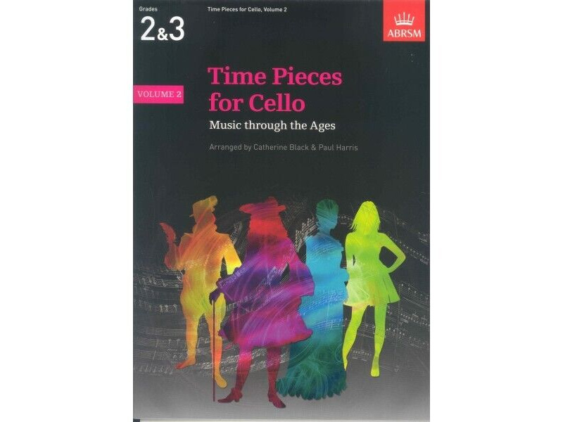 ABRSM Time Pieces For Cello Volume 2 Grades 2&3 click to zoom image