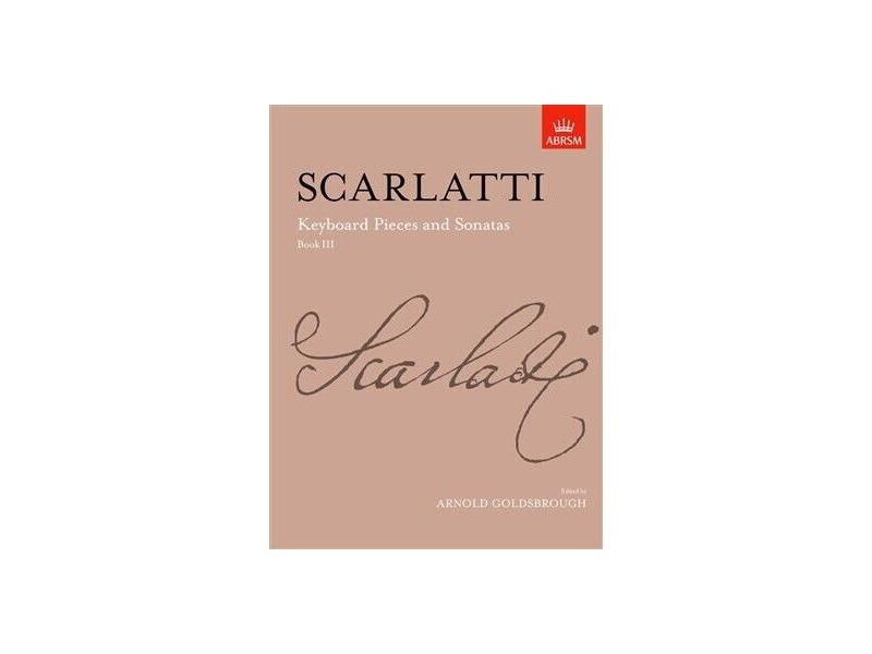 ABRSM Scarlatti - Keyboard Pieces And Sonatas Book III click to zoom image