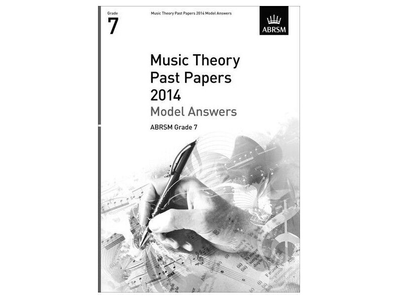 ABRSM Music Theory Past Papers 2014 - Model Answers (Grade 7) click to zoom image