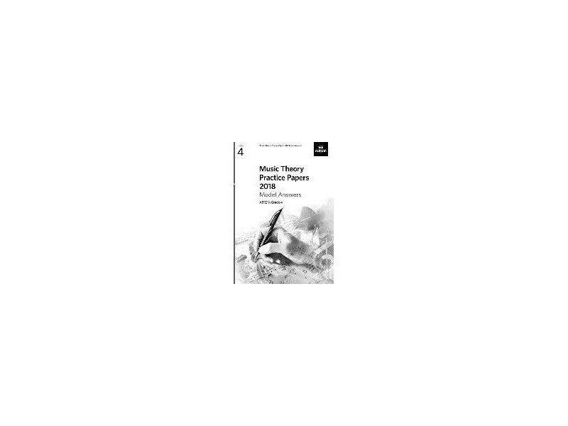ABRSM Music Theory Practice Papers 2018 Model Answers Grade 4 click to zoom image