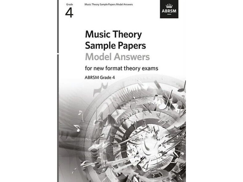 ABRSM Music Theory Sample Papers Model Answers New Format Grade 4 click to zoom image