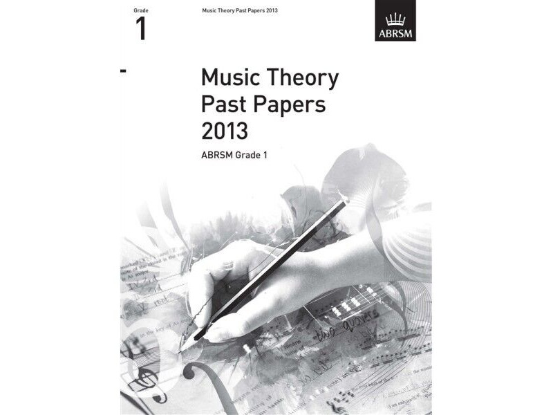 ABRSM Theory Of Music Exam 2013 Past Paper Grade 1 click to zoom image