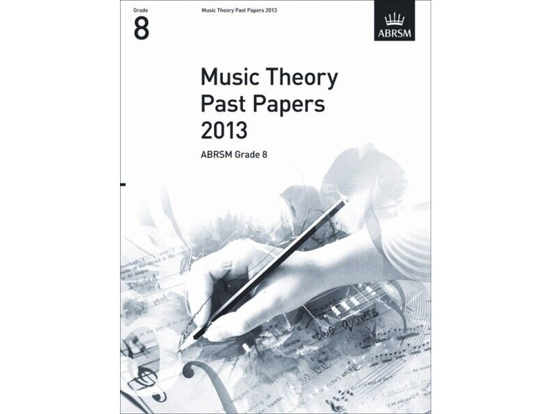 ABRSM Theory Of Music Exam 2013 Past Paper Grade 8 click to zoom image
