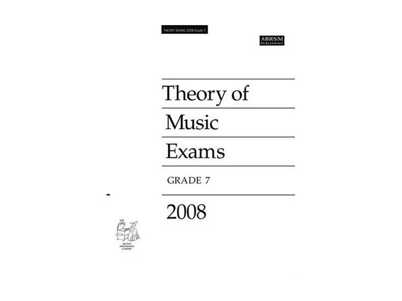 ABRSM Theory of Music Exams 2008, Grade 7 click to zoom image